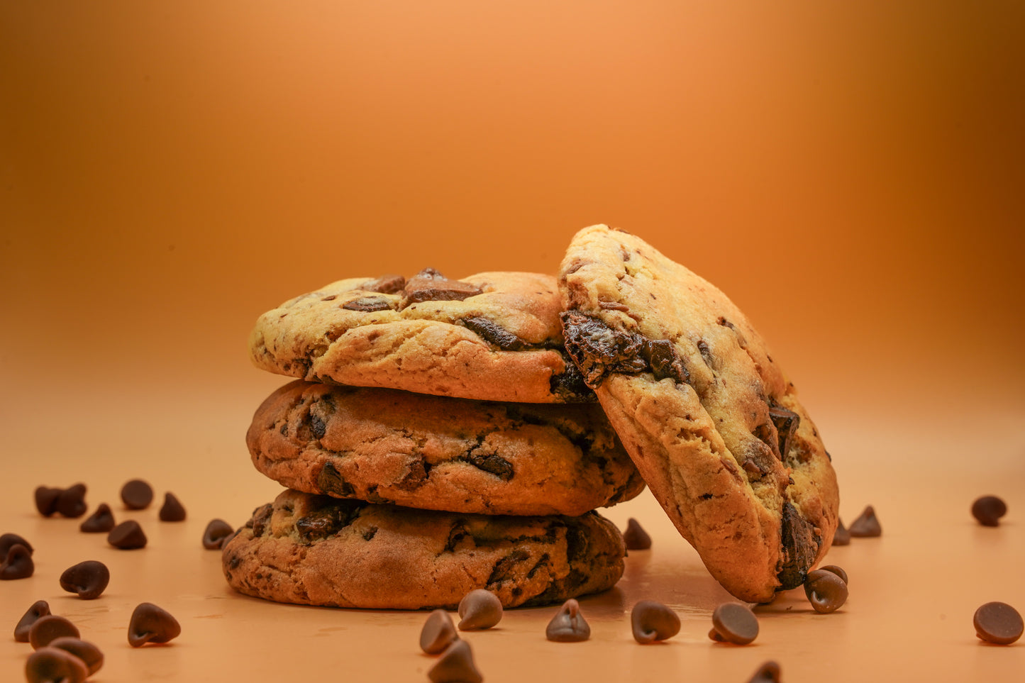 Milk and Dark Choco Chunk Cookies