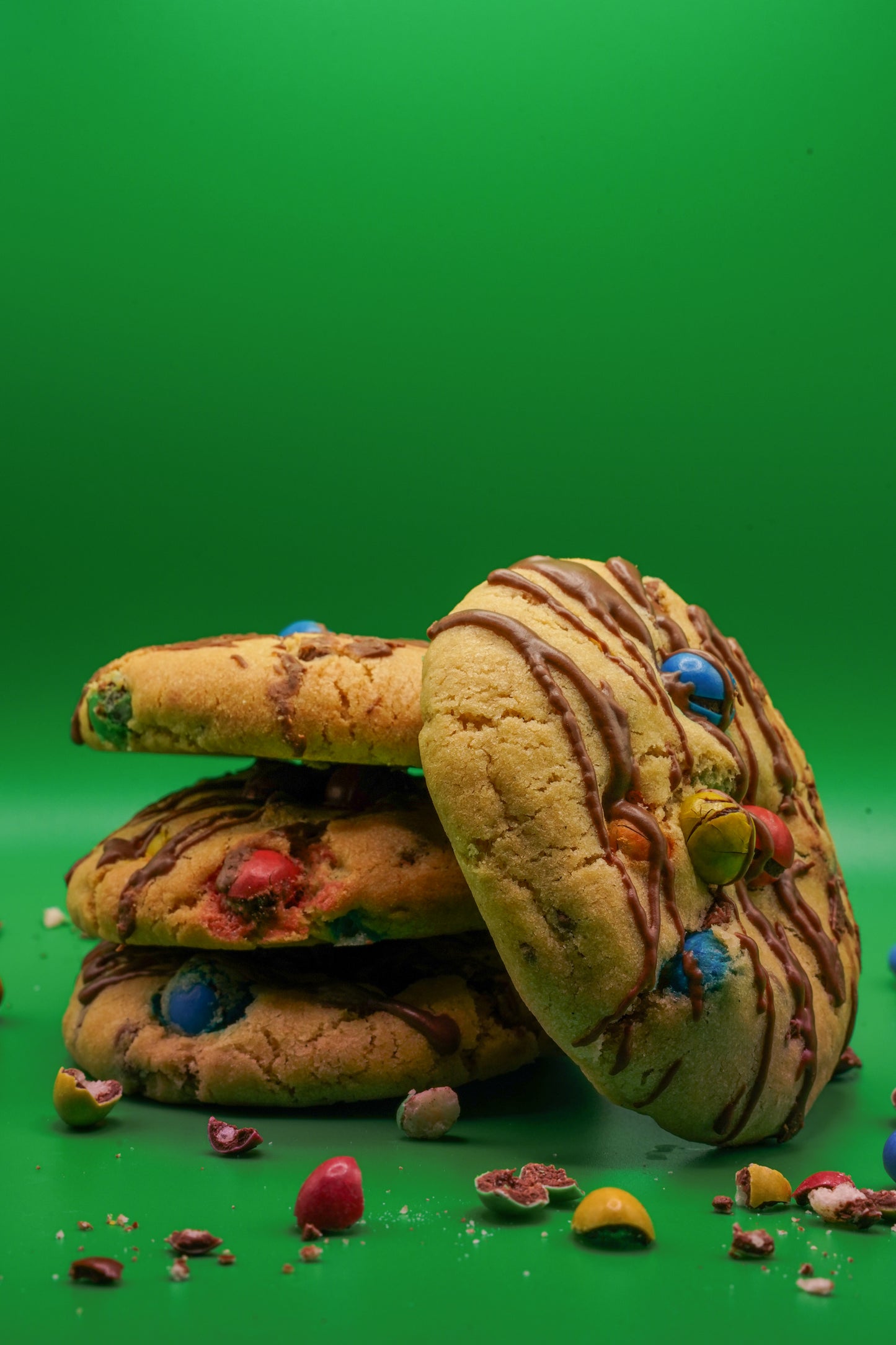 M & M Crispy Cookies